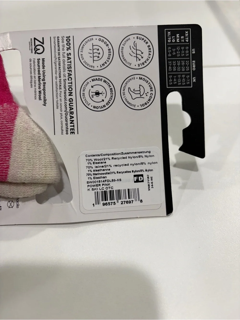 Smartwool new tags